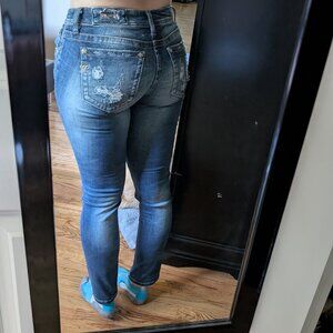 Miss Me Signature Ankle Skinny Jeans